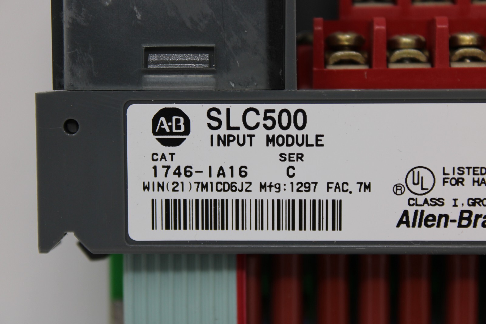 Allen Bradley 1746-IA16 Input Module *No Door