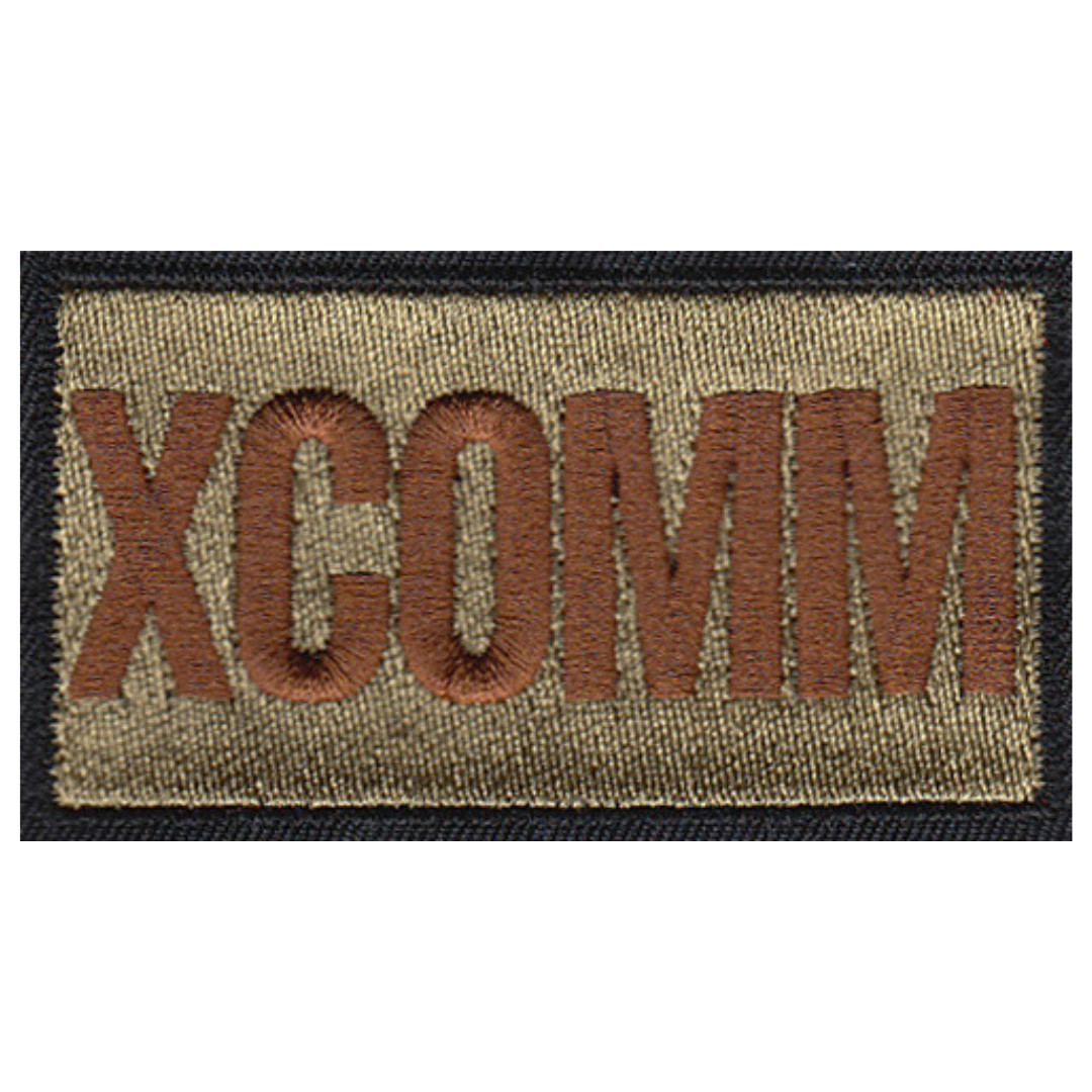 Expeditionary Communications (XCOMM) Shoulder Identifier Multicam/OCP Patch