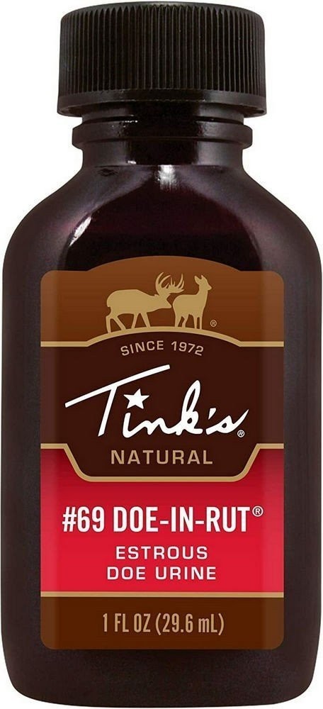 Tinks Deer Lure #69 Doe-in-rut 1fl Oz Squirt Top Bottle W6366