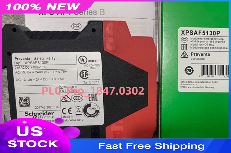 XPSAF5130P 1PCS Brand New Schneider XPS-AF5130P Warranty 12 months