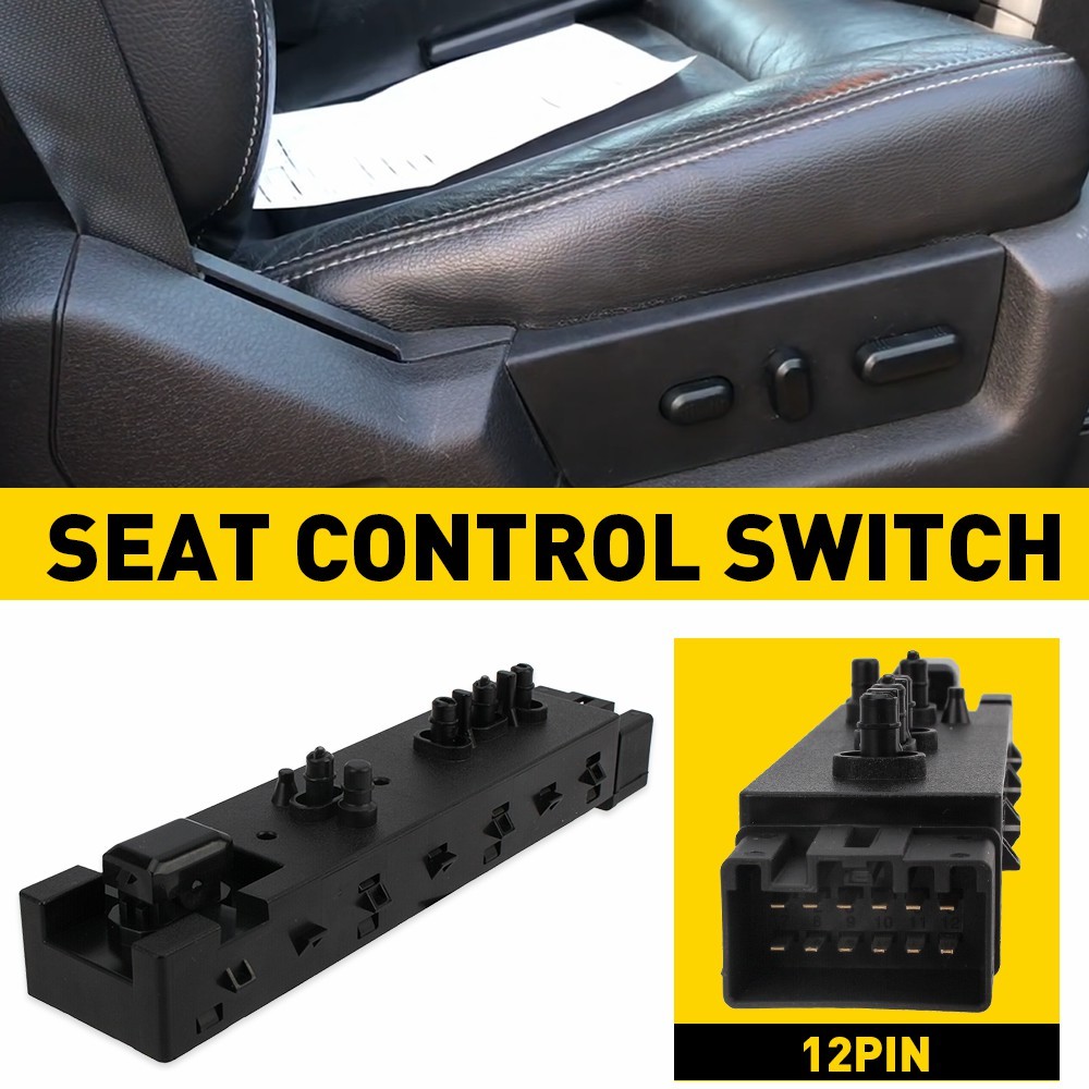 Passenger Power Seat Switch For Ford 2011-2017 F250 F350 F450 F550 Super Duty US