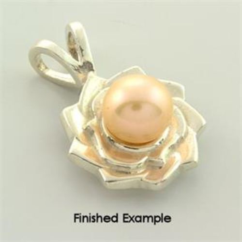 Pearl Flower Design Pendant Mounting