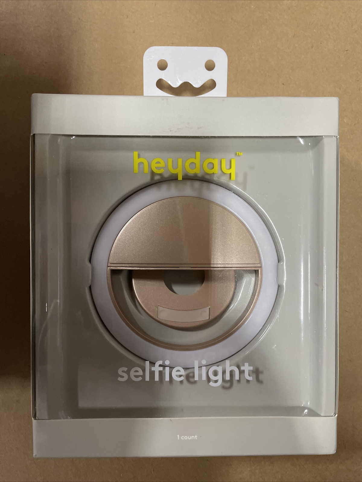 heyday Cell Phone Selfie Light - Metallic Rose Gold