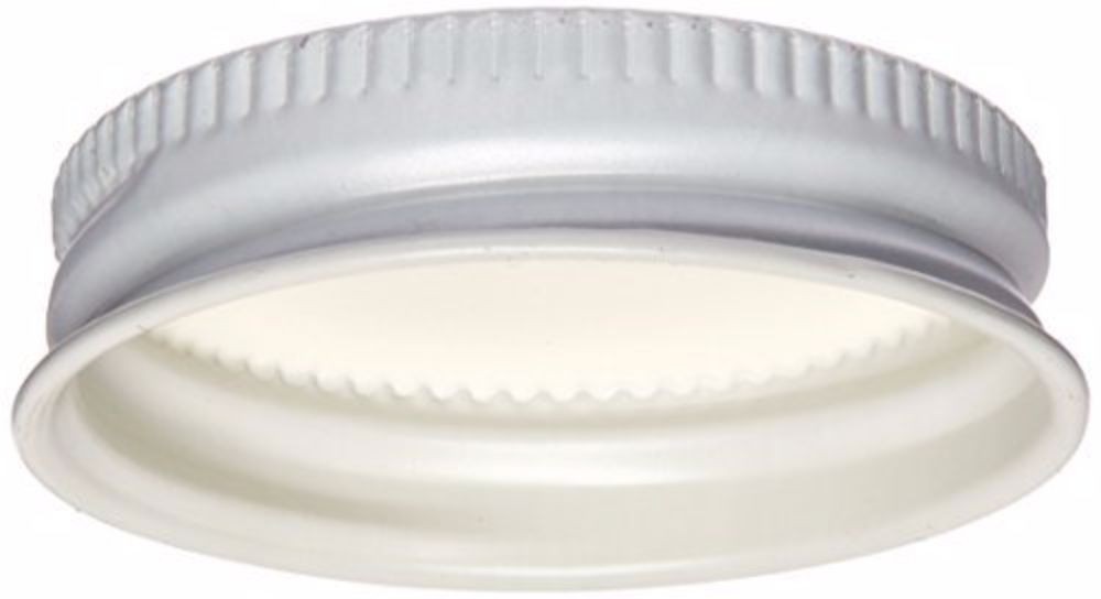 White Metal Growler Caps 38mm Fits Most 1/2 and 1 Gallon Jugs (100)