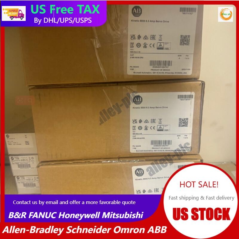 AB 2198-H008-ERS New Allen bradley 2198H008ERS Kinetix 5500 6.3 Amp Servo Drive