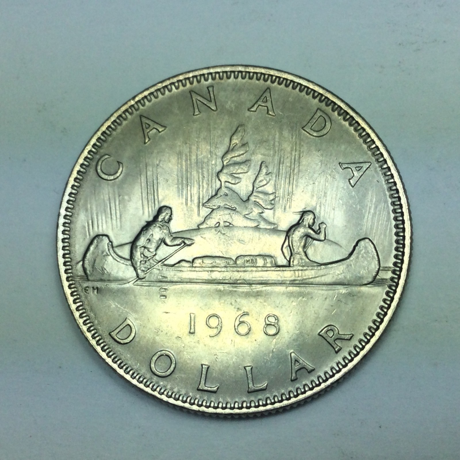 1968 Canada Dollar - Doubled Obverse and Reverse - UNIQUE never seen before