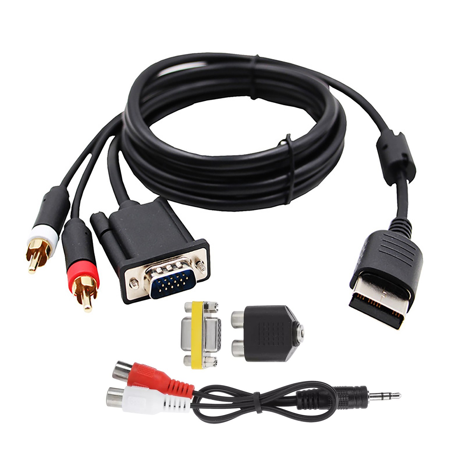 1set High Quality VGA High Definition Cable With Adapter For Dream-cast DC