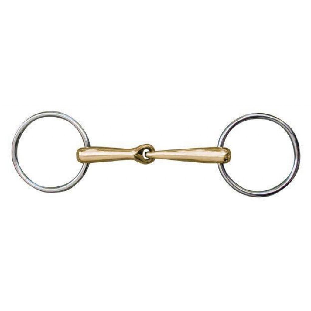 HKM Anatomical Loose Ring Snaffle Bit - #9864