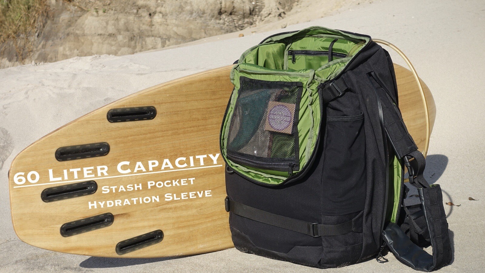 SurfPack 60 Liter Surfboard Backpack