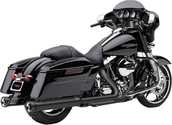 Cobra Black 4in Neighbor Hater Slip On Muffler for Tour Glide Ultra Glide 95-96