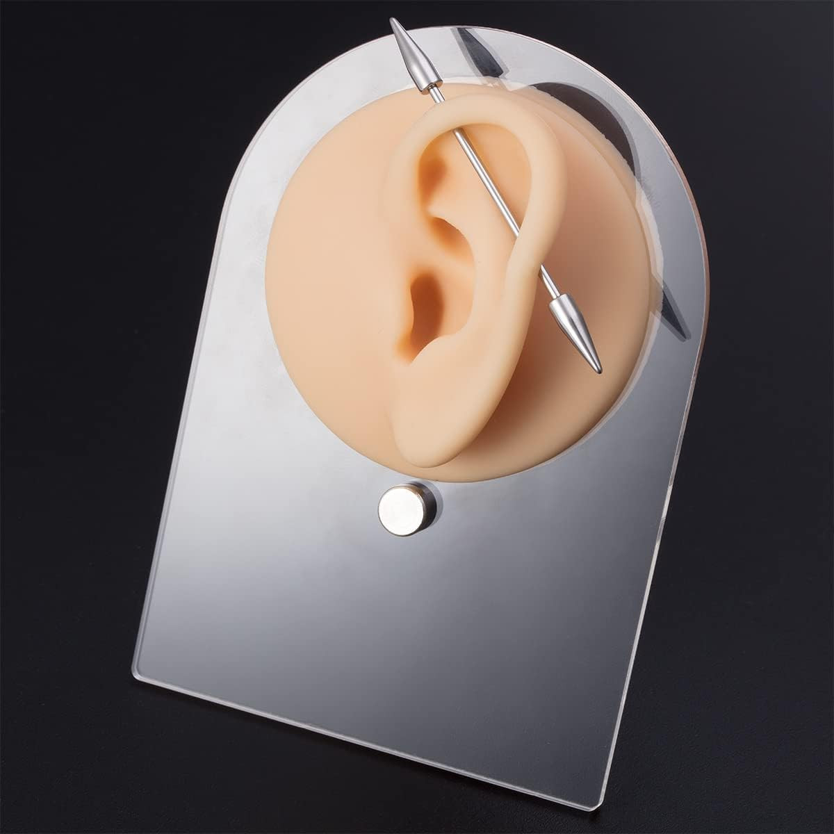 Silicone Piercing Practice Body Parts Displays Set Body Piercing Practice Model