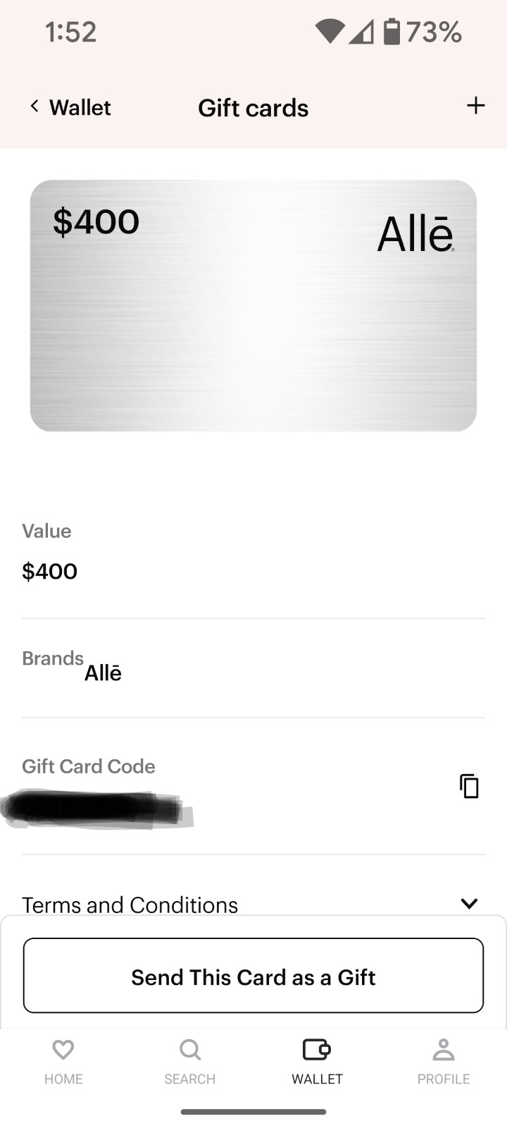 $400 Alle Coolsculpting Gift Card for 55% cheaper ($180)