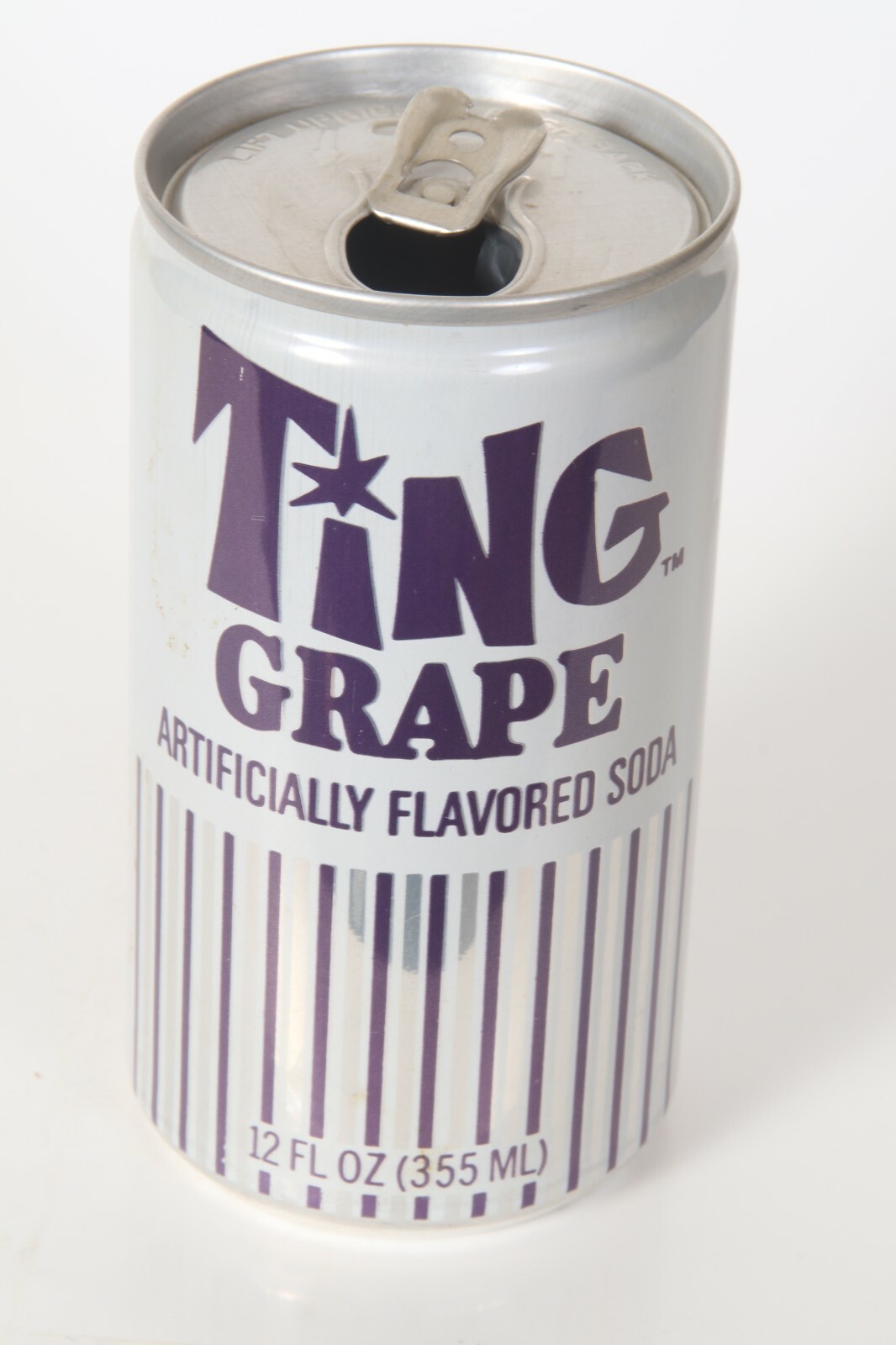 Ting Grape soda can