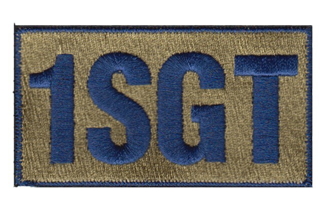 Space Force First Sergeant (1SGT) Shoulder Blue Patch
