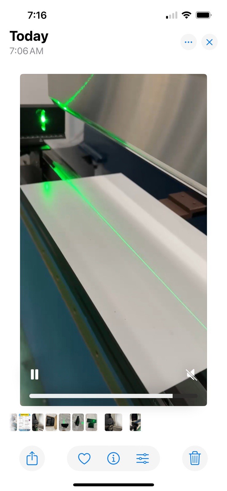 PRESS BRAKE LASER BENDING ALIGNMENT TOOL