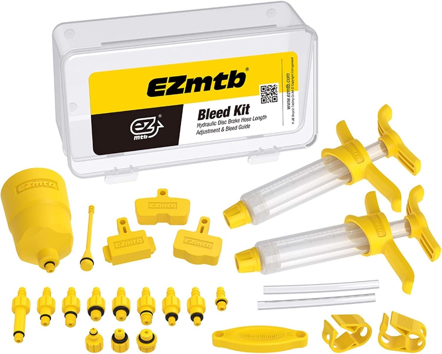 EZmtb Bicycle Brake Bleed Kit Bicycle Bleeder Hydraulic Disc Brake Bleed Tool