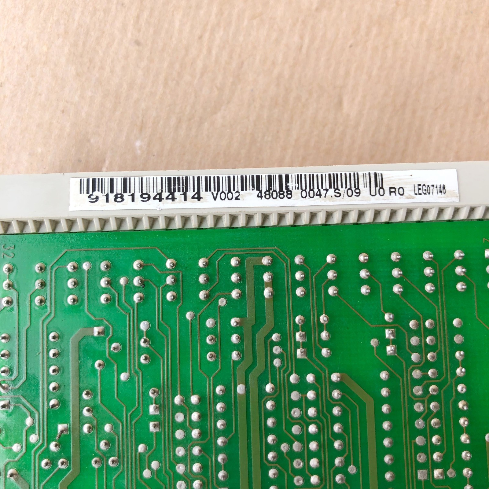 LIEBHERR 918194414 PRESSURE VALUE MEMORY CARD
