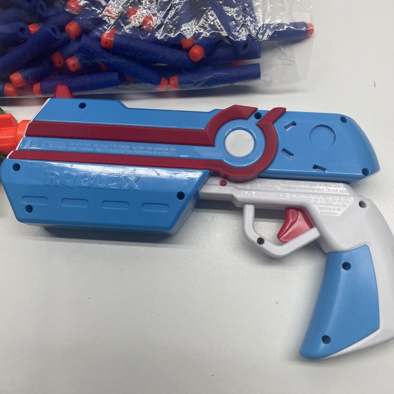 Nerf Roblox (2) Plus Over 100 Darts, Used Both Work Well. A/16￼