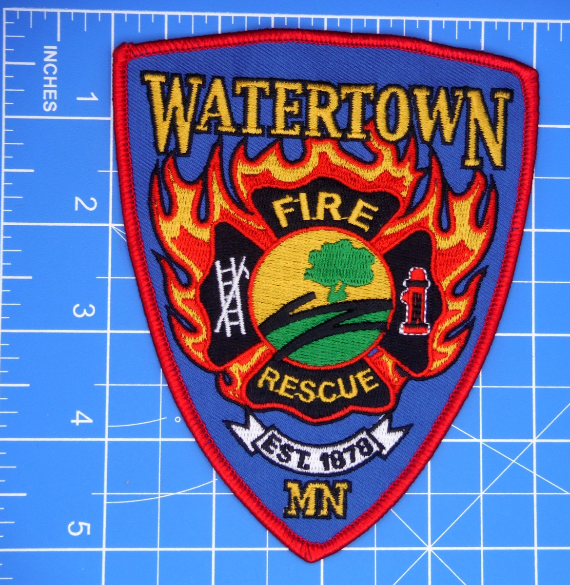 Watertown Minnesota Fire Rescue patch