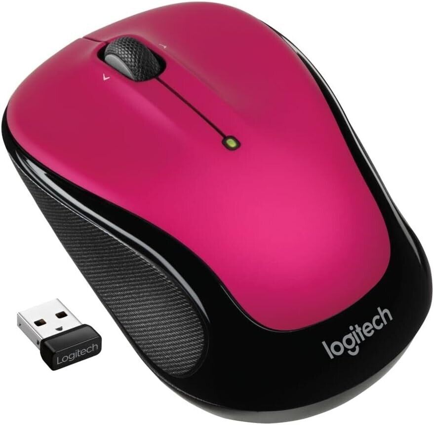 Logitech M325S Wireless Mouse (Brilliant Rose)