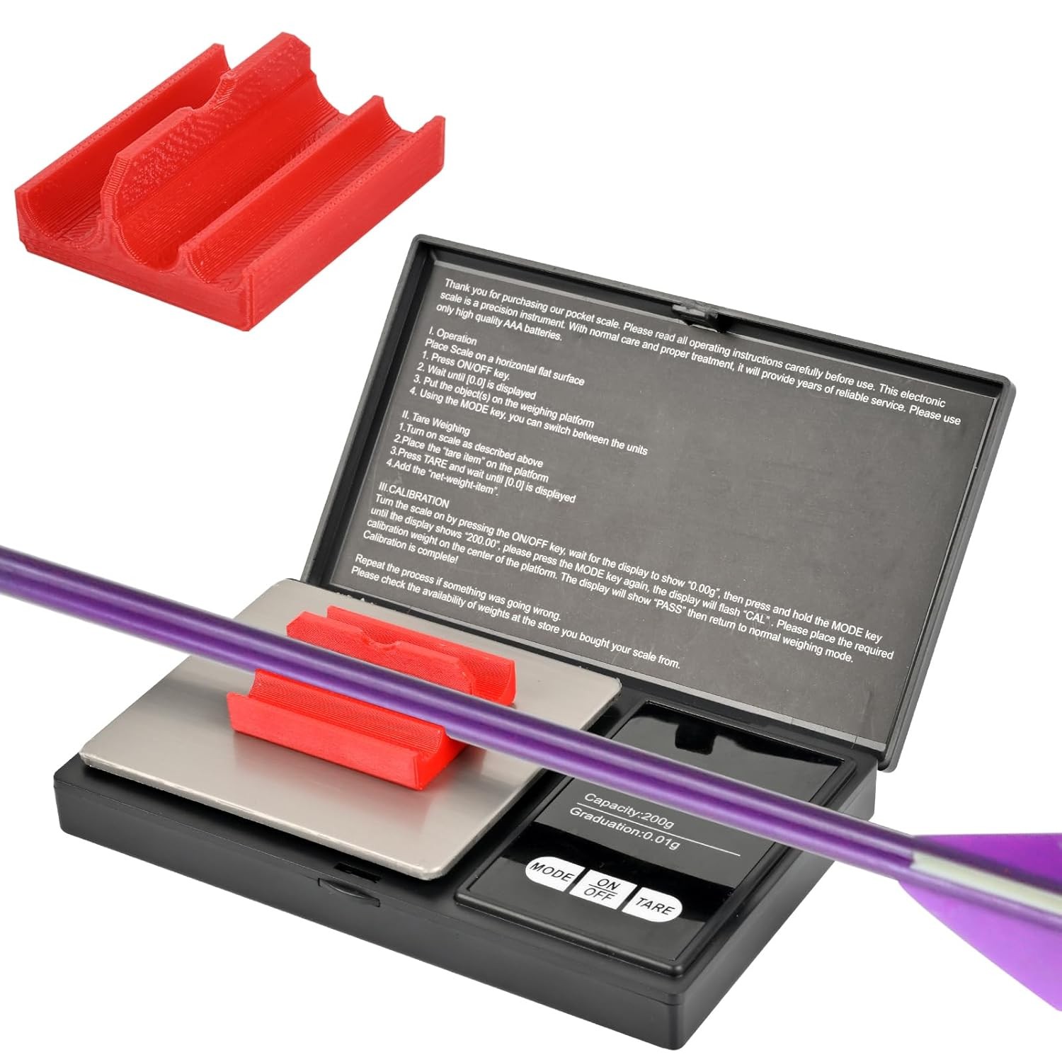 Arrow Scale Archery Arrow Weight Scale Portable Digital Grains Scale