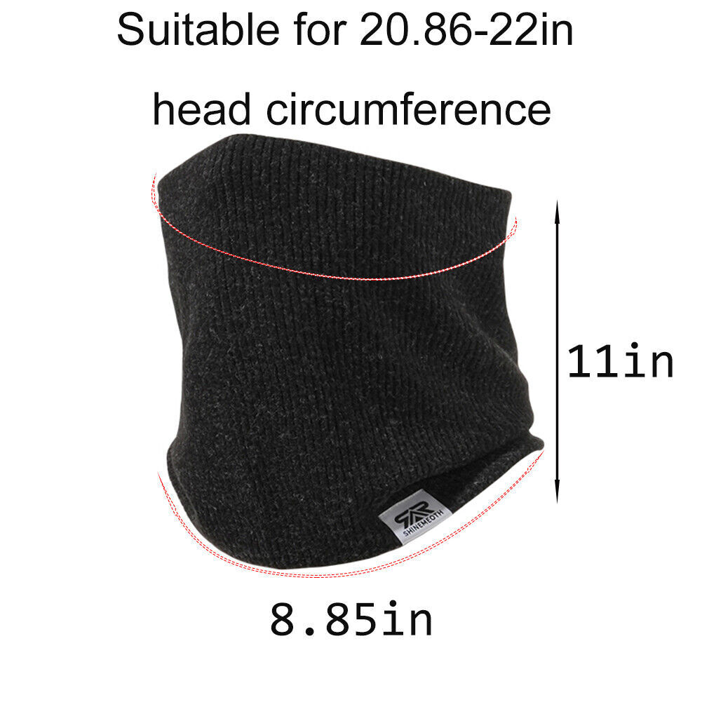 Winter Fleece Face Masks Scarf Balaclava Neck Warm Gaiter Ski Windproof Bandanas