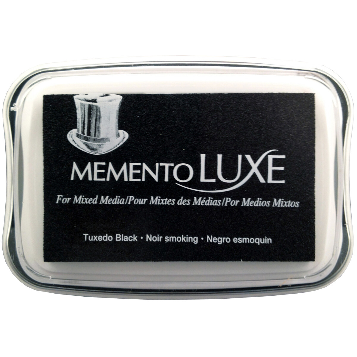 Memento Luxe Ink Pad-Tuxedo Black (Pack of 1)