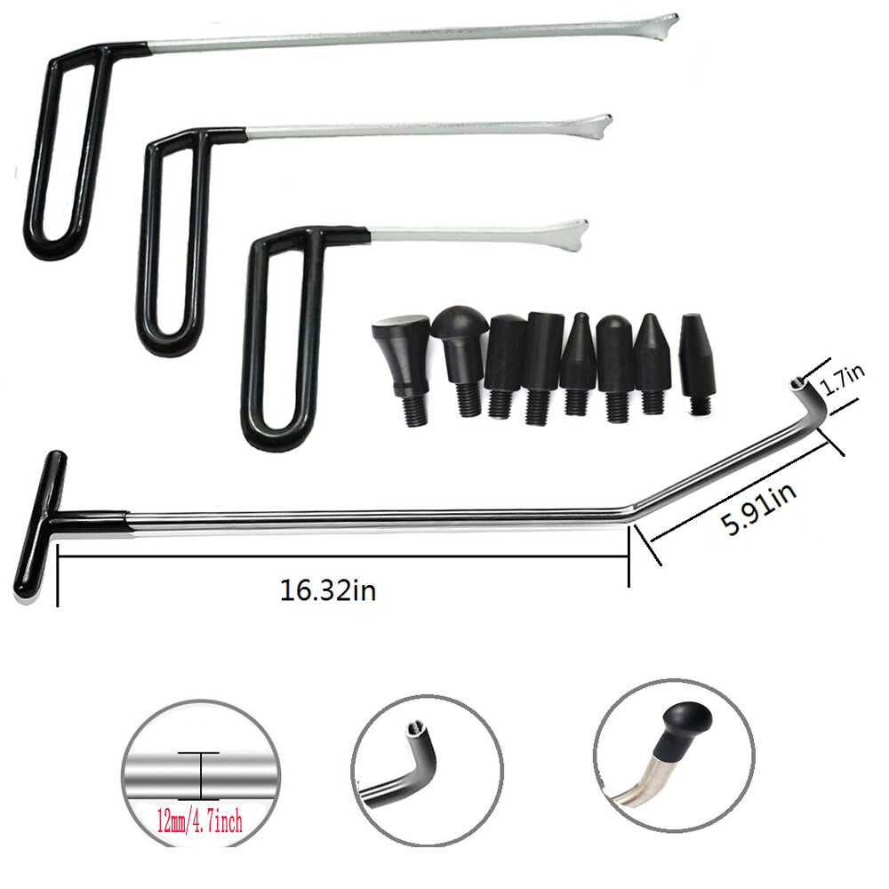 Car Dent Removal Tools Tools Push Rod Hooks Paintless Dent Repair Puller