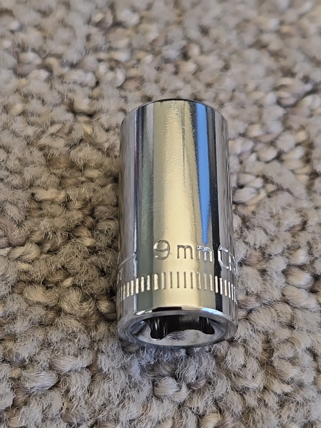 Craftsman 43507 9mm 6pt Socket 1/4" Drive Z-AP Series New