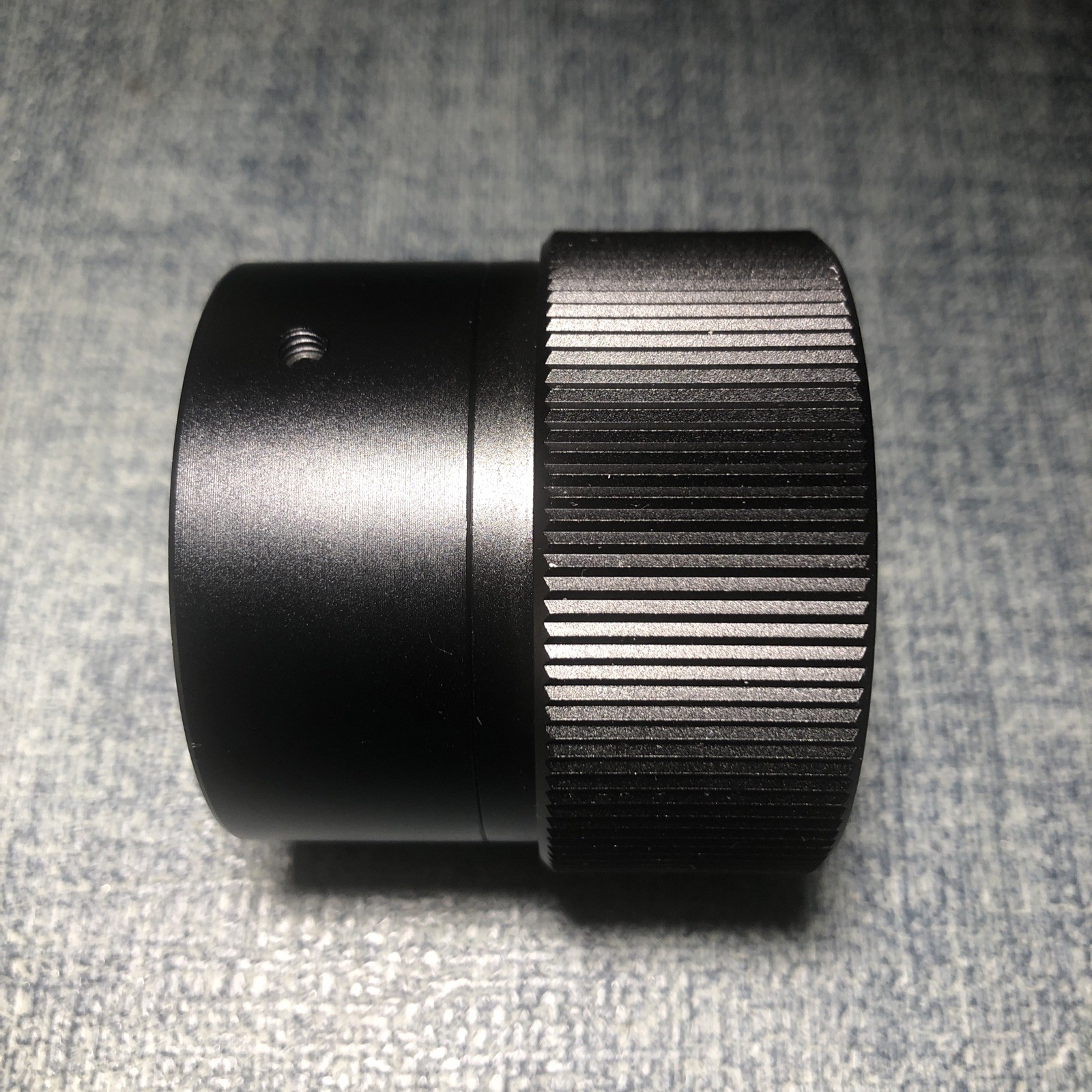 Precision Microscope Metal Optical Focus Knobs 1.257” / 32mm ID w/ Set Screw