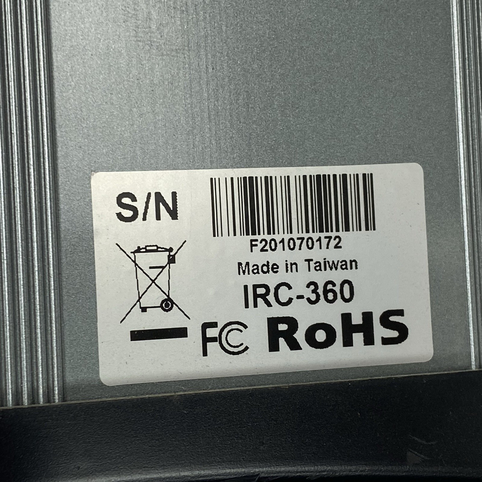 TeachLogic IRC-360 Quantum II Column Speaker No Power Supply Untested