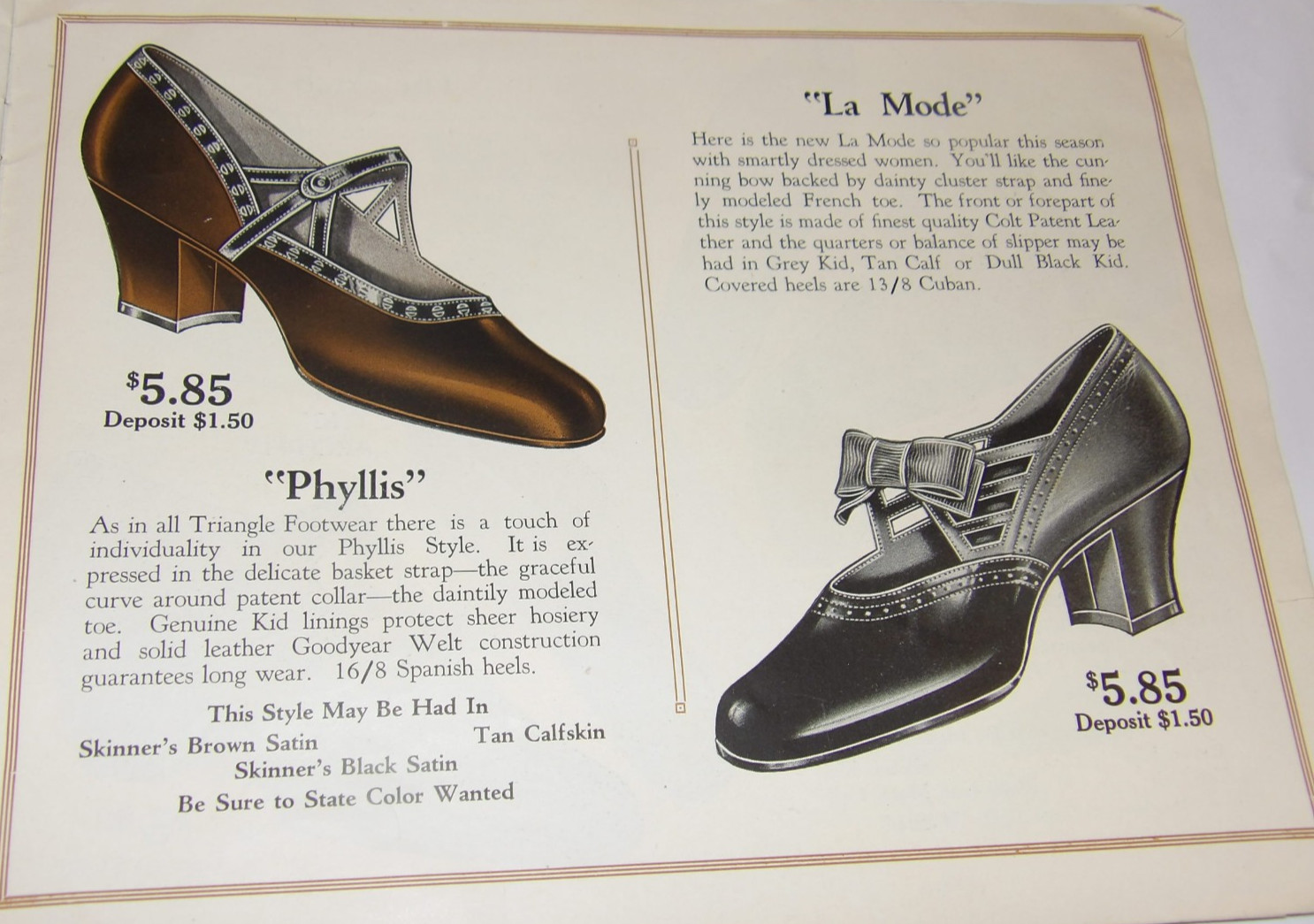 VINTAGE 1926 MEN'S & WOMEN'S SHOE CATALOG! BOOTS! PICTURES & PRICES! WORK/DRESS!