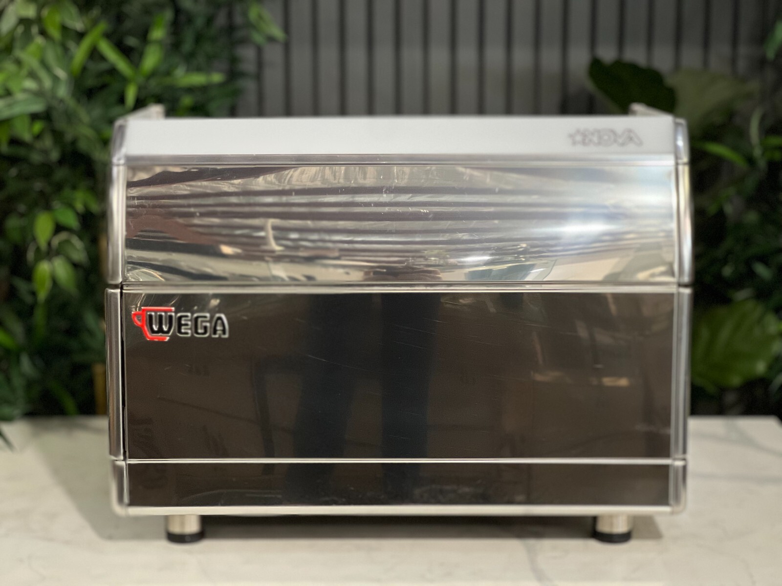 WEGA NOVA 2 GROUP COFFEE MAKER ESPRESSO COFFEE MACHINE COMMERCIAL STAINLESS