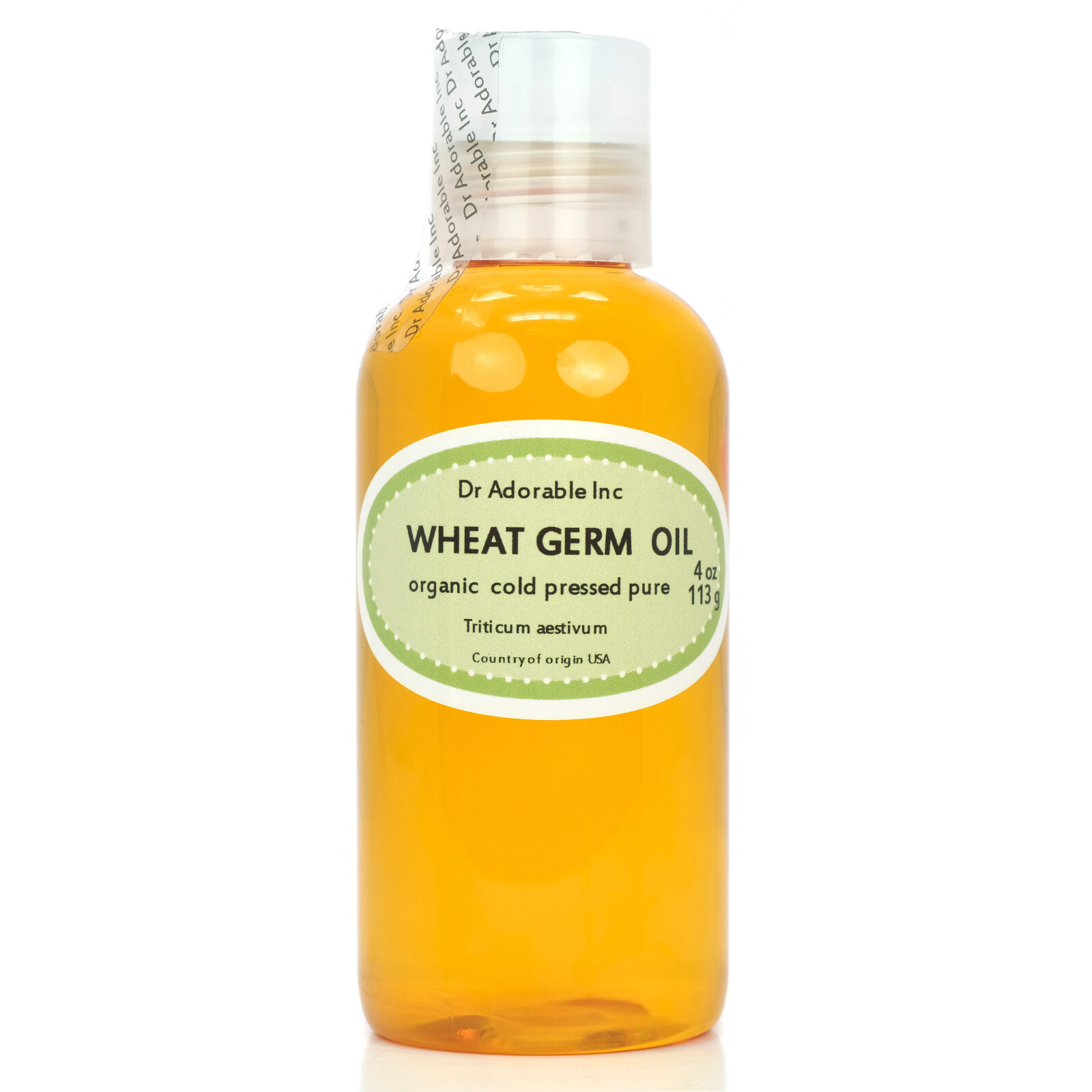 4 Oz UNREFINED Wheat Germ Oil Pure Organic Cold Pressed Best Fresh Multi Purpose