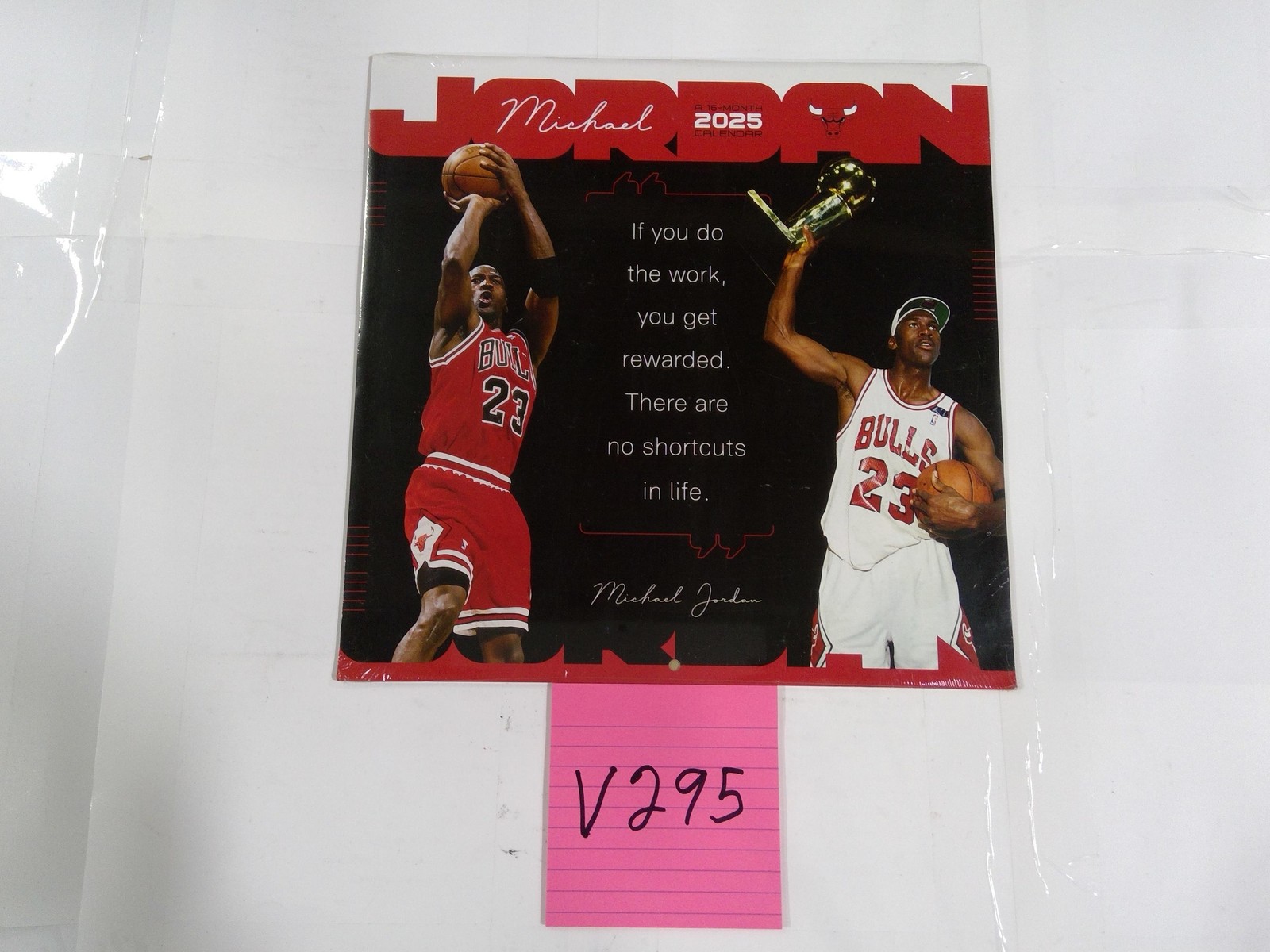 Michael Jordan 2025 Wall Calendar 16-Month Sealed DateWorks NBA Basketball New