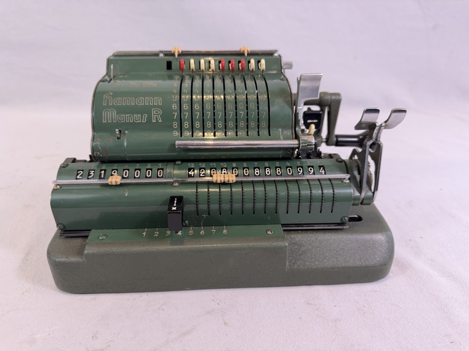 Hamann Manus Model R Calculator Cleaned Serviced