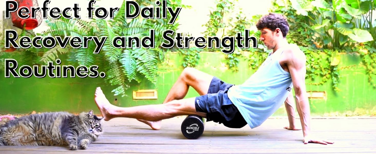 Invincible Fitn 17'' EPP Fo Roller for Deep Tissue Massa – Enhance