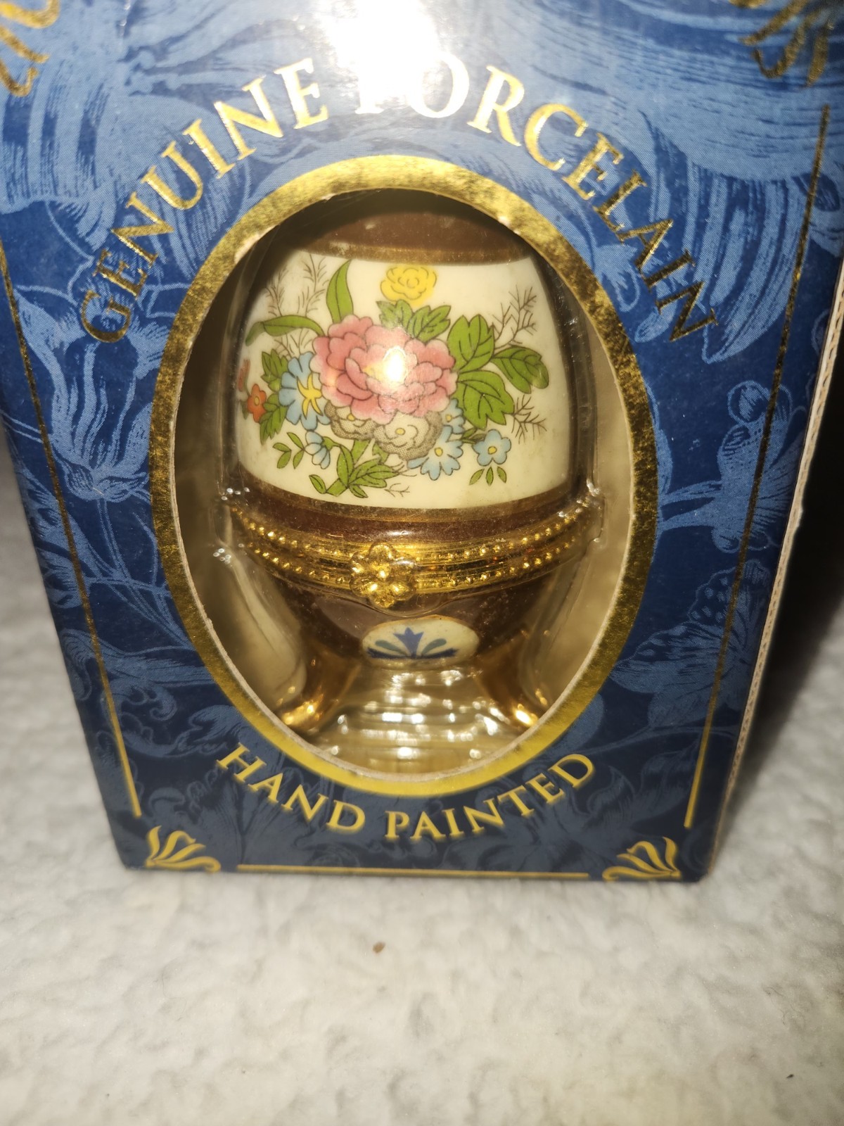 My Treasure Collectable Egg Tinket Box New