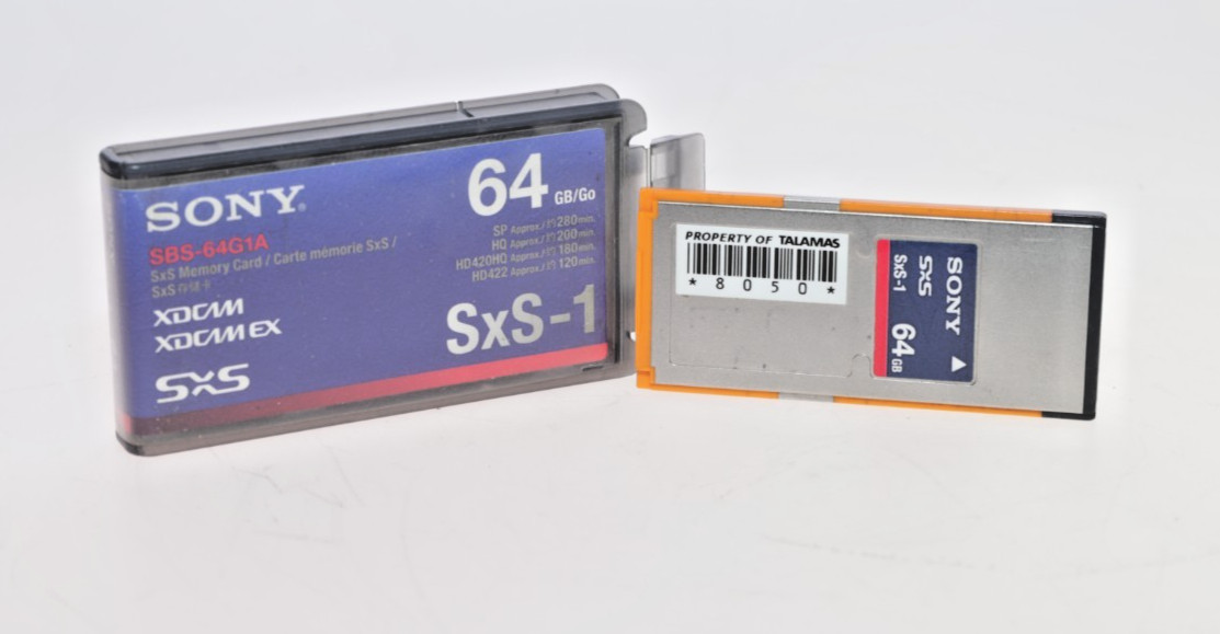Sony SxS-1 SBS-64G1A 64GB Memory Card w/ Case