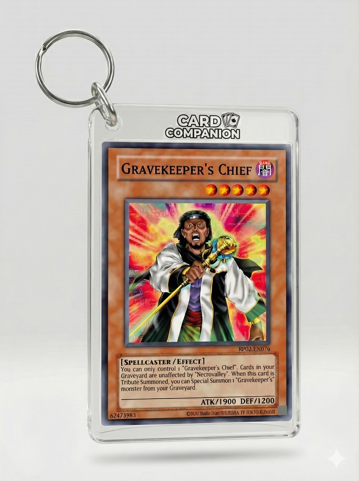 Card Companion - TCG Card Keychain - Show off your grails - Fits all TCG 3.5x2.5