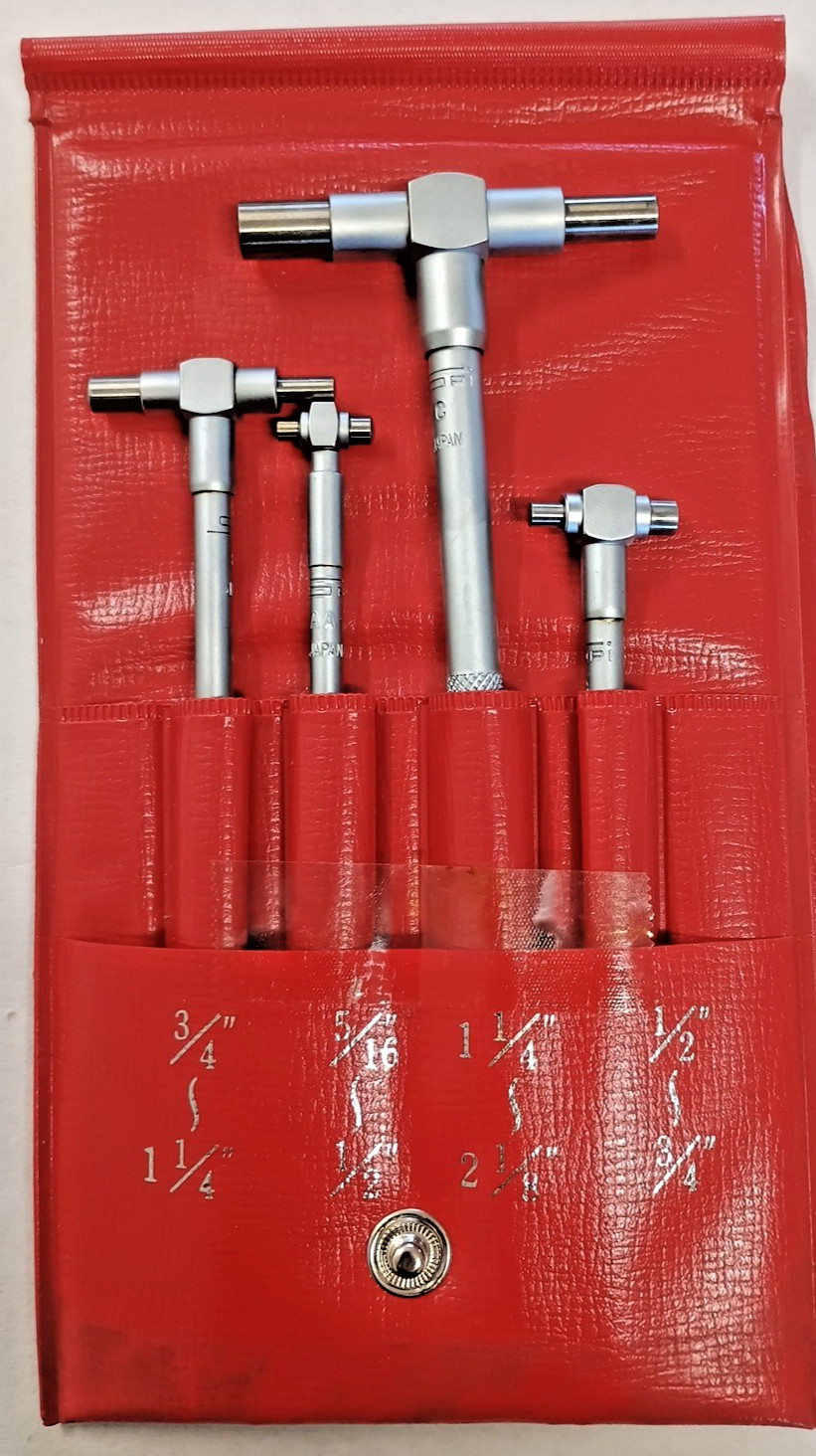 SPI 4PC Telescope Gages 5/16-2 1/8 Made in Japan Harden Tool Steel 14-123-4
