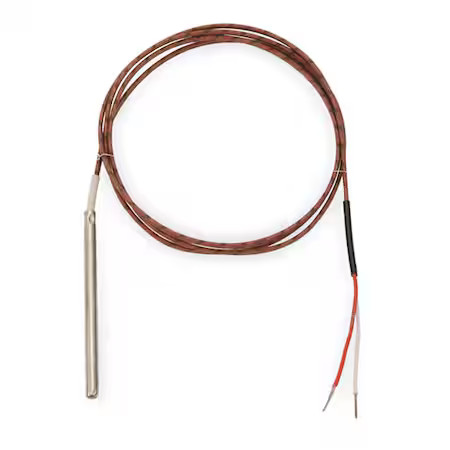 Tempco Ttw00178 Thermocouple Probe, Bare Wire, Type J