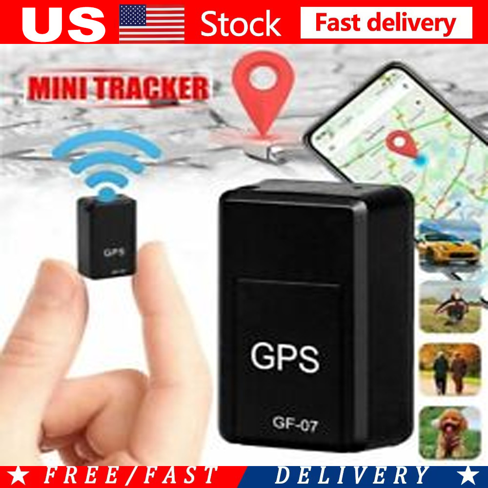 Magnetic  Mini GPS Real Time Car Locator Tracker GSM/GPRS Tracking Device Black