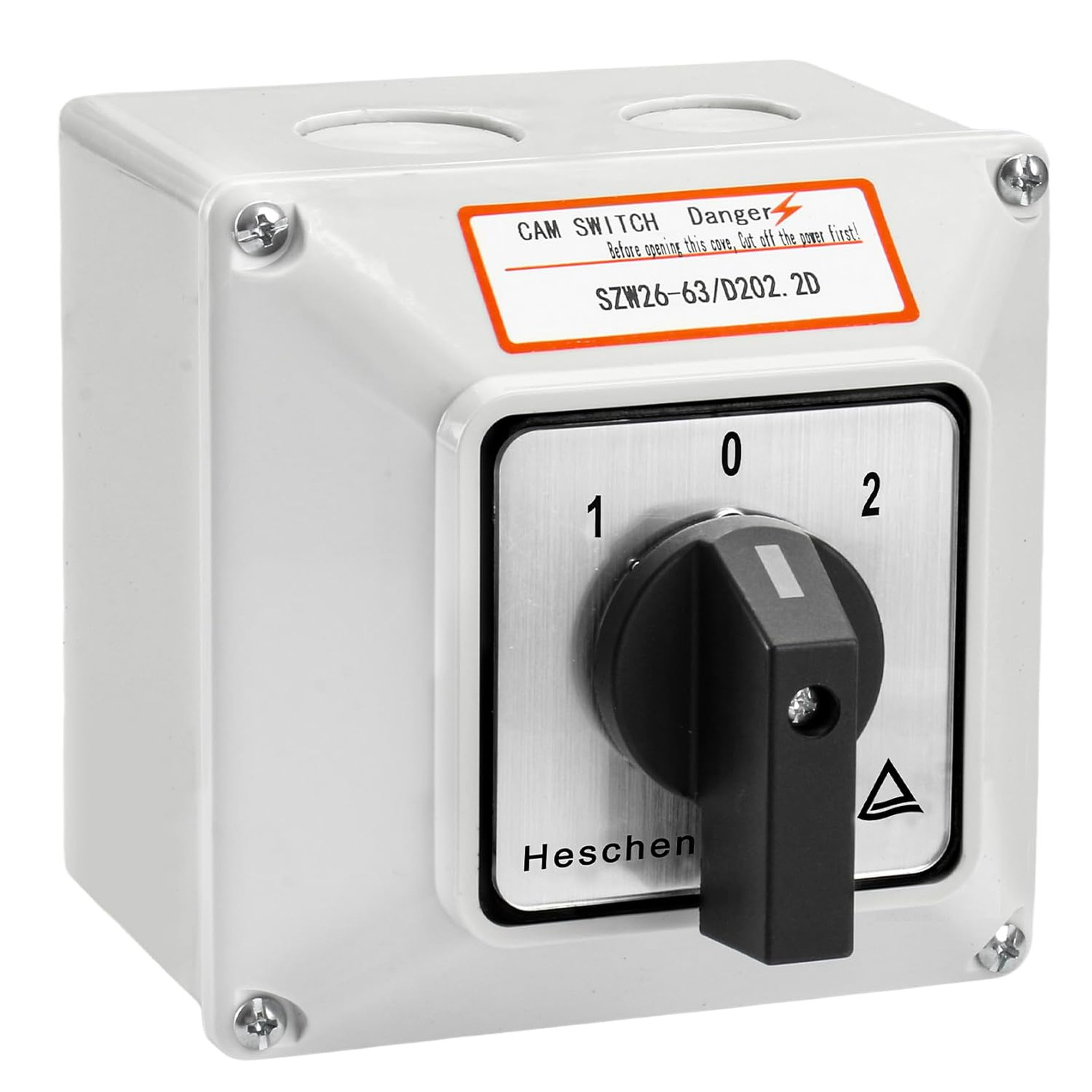 Universal Rotary Cam Selector Changeover Switch, SZW26-63/D202.2D, 660V 63A