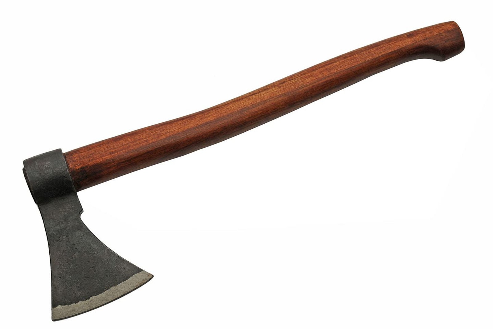 SZCO Supplies 18" Hand-Forged Viking Axe - Carbon Steel Head with Wooden Hand...