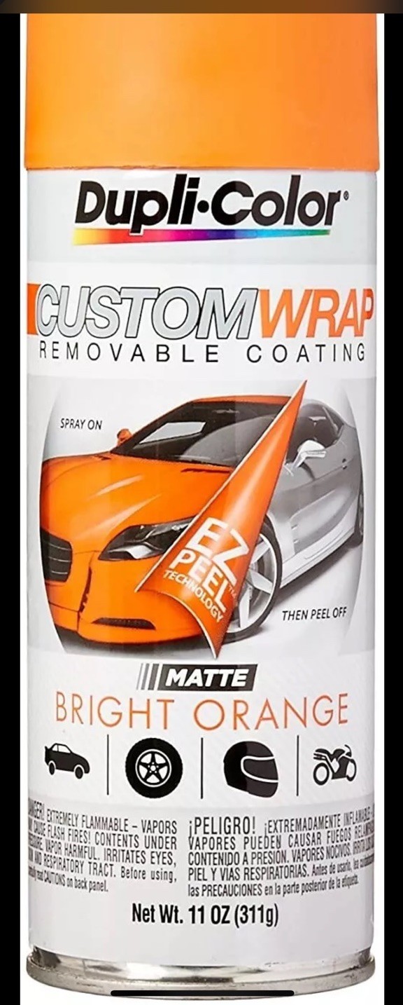Dupli-Color Custom Wrap Bright Orange 11 oz. Aerosol
