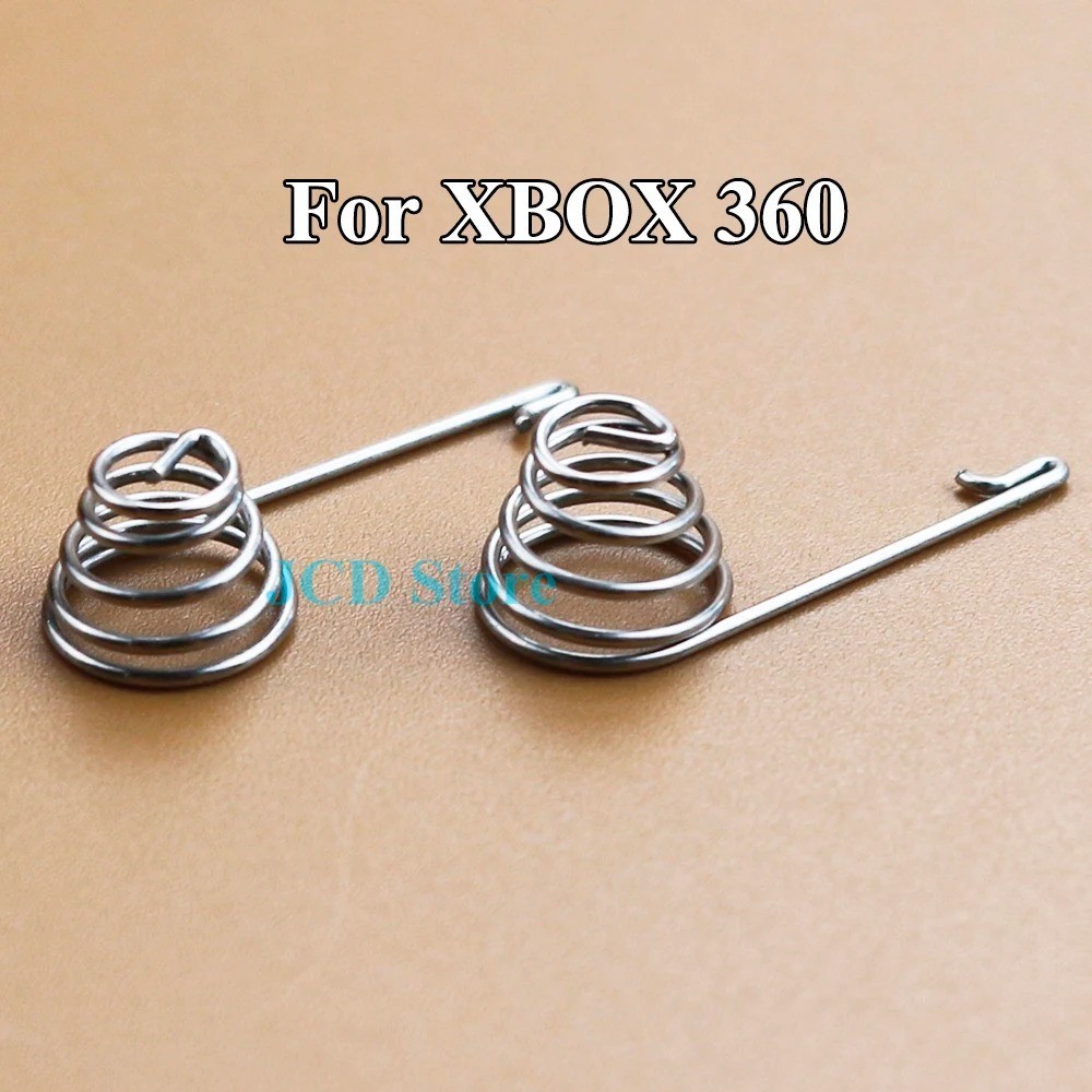 5sets Silver Battery Springs Replacement Part for Xbox 360 Motherboard