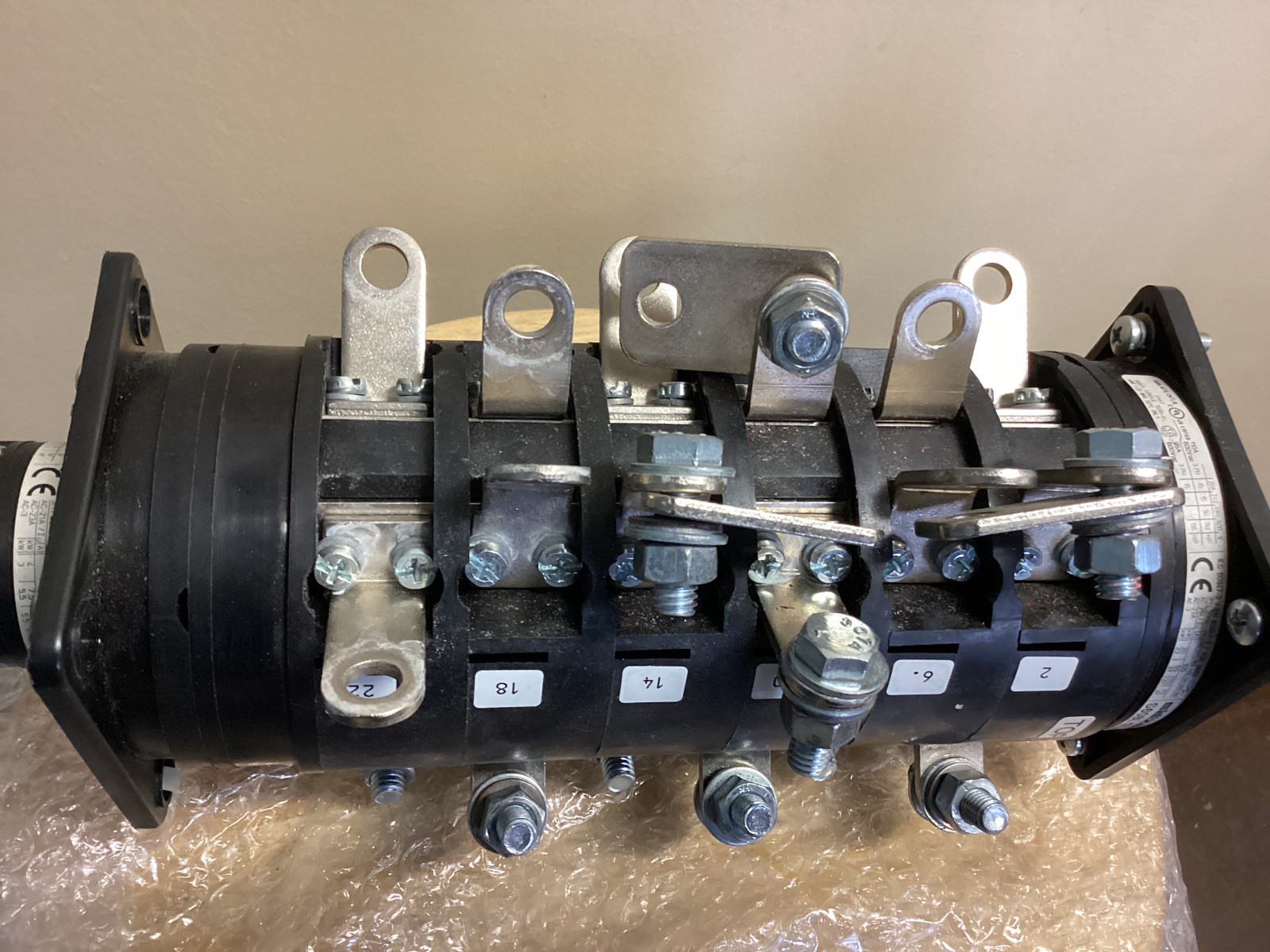 SALZER 608L Rotary Cam Switch With S213