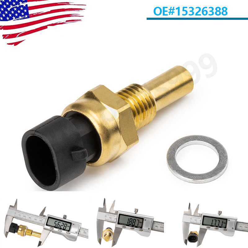 Engine Coolant Temperature Temp Sensor For Chevy GMC TBI LS1 LS2 4.8L 5.3L 6.0L