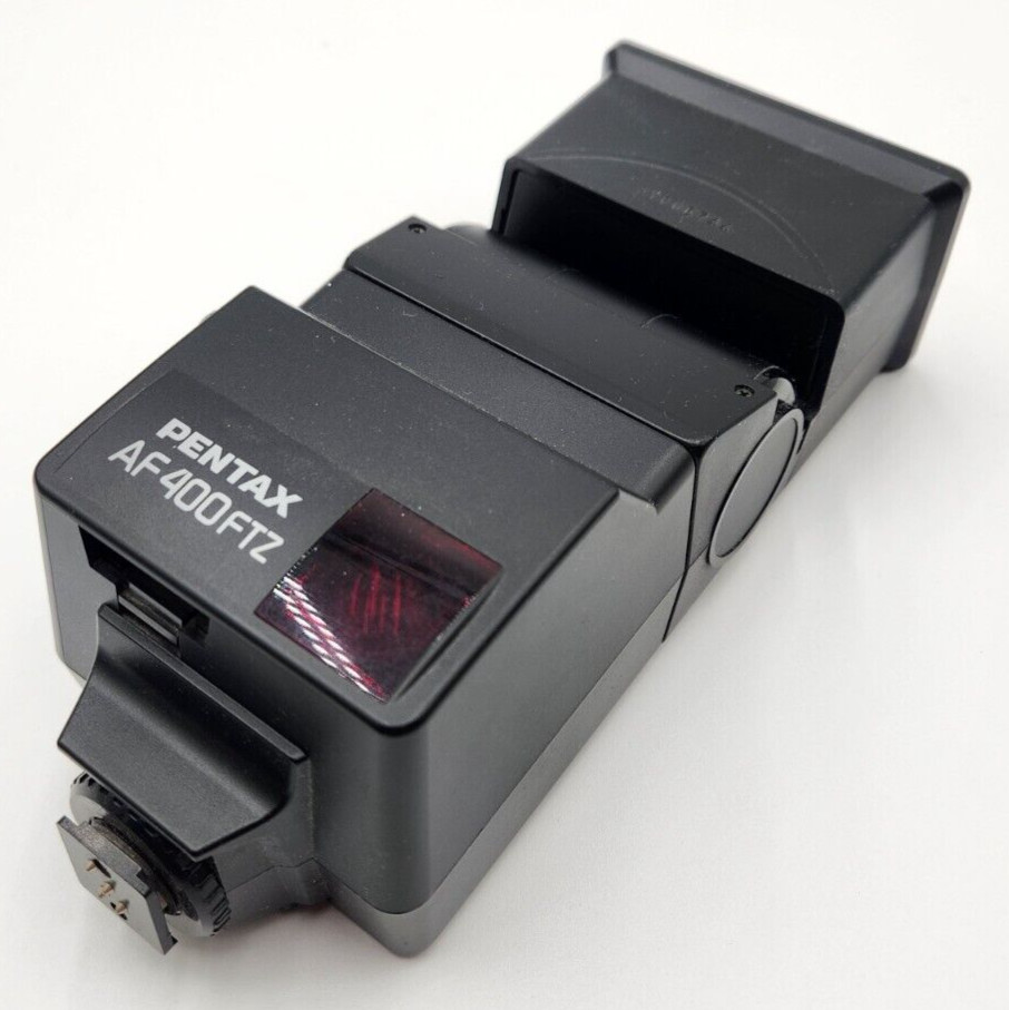 Pentax Flash AF-400 FTZ / Pentax AF 400FTZ Shoe Mount Flash Untested US Seller